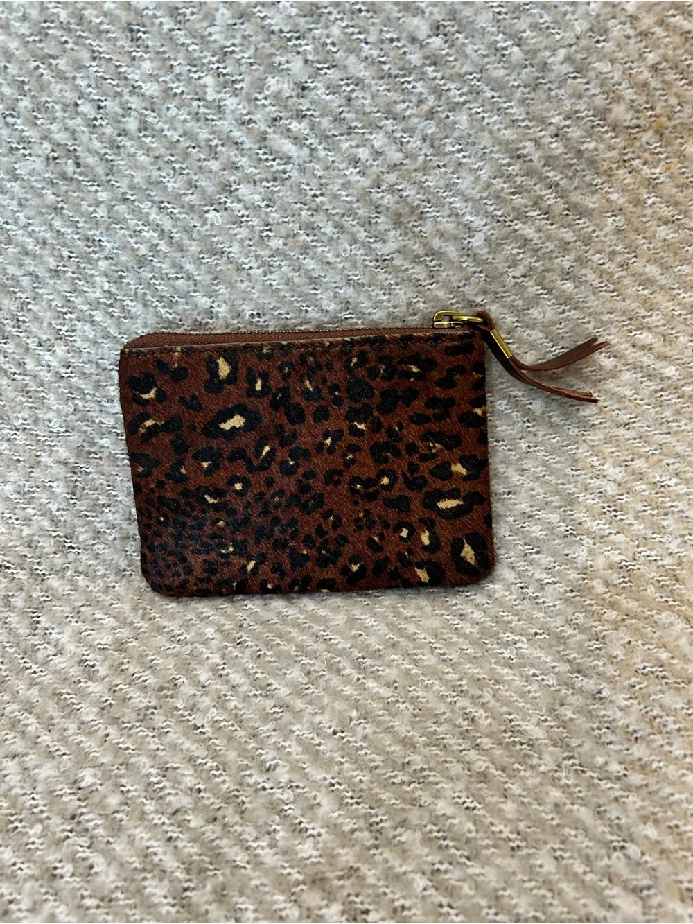 Madewell compact leopard